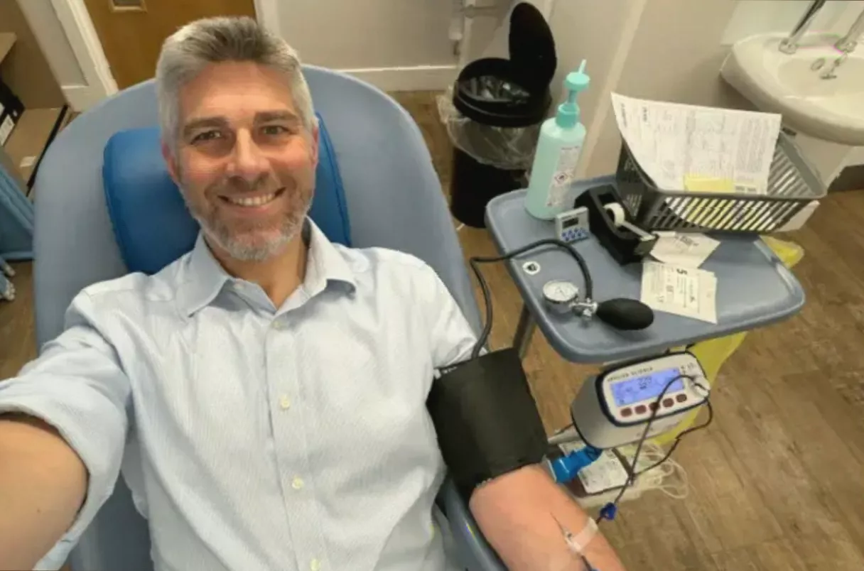 Specialist blood donation packs used for rare intrauterine transfusions in the NHS.