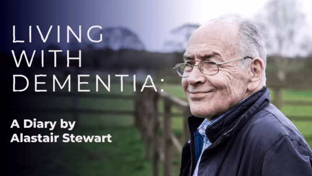 Alastair Stewart says two dementia effects have struck personally over recent days A landline telephone next to a set of hearing aids on a wooden table