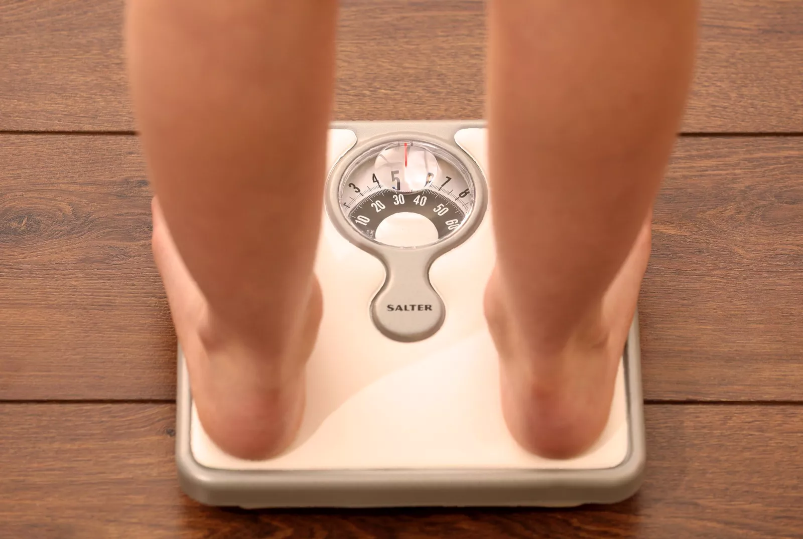 A black market weight-loss injection pen on a tabletop.