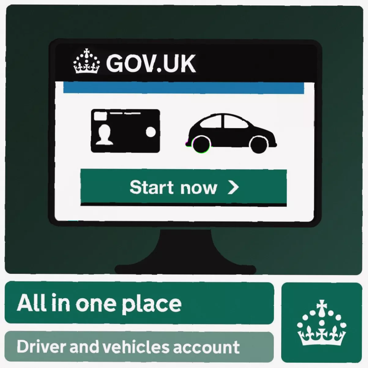 A driver filling out an online DVLA medical condition notification form on a laptop at home.