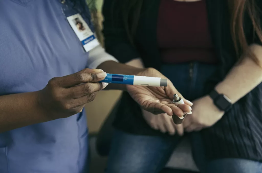 GPs may deny Mounjaro or Wegovy for little-known medical conditions Patient discussing weight loss injection prescription with a GP in a UK clinic