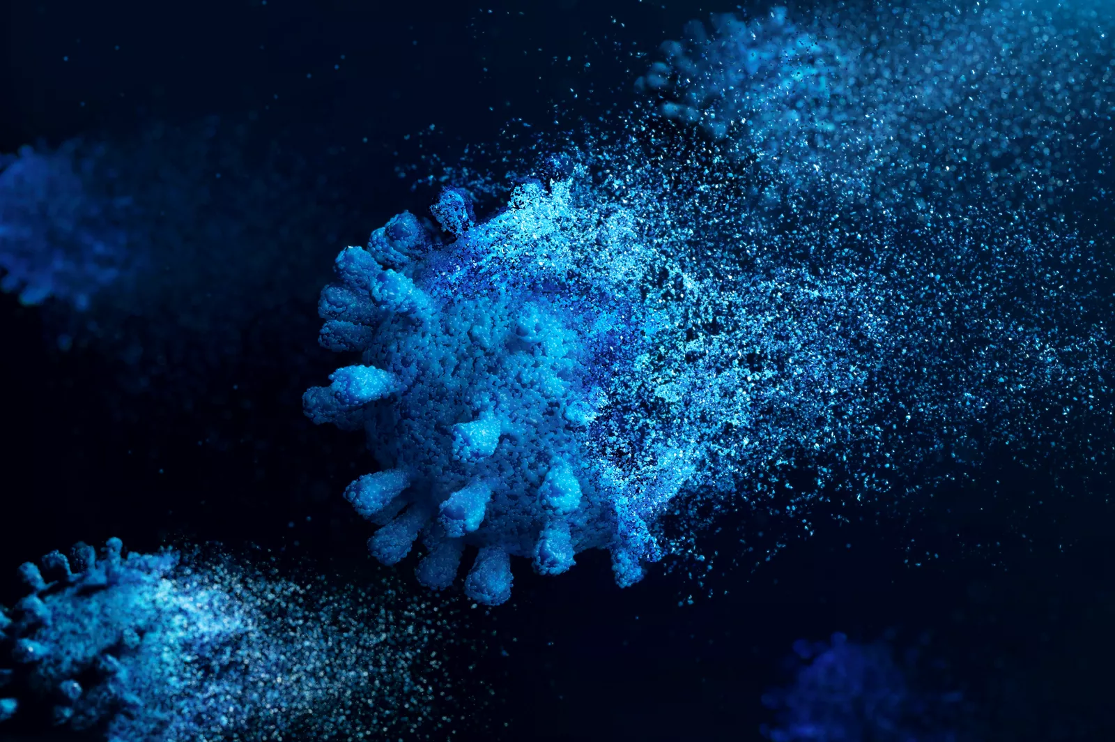 Needle-free microfluid jet device delivering a vaccine blueprint into skin cells during a trial