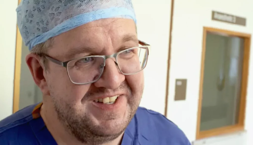 Doctor removed from register after amputating his own legs due to fetish A hospital building with the Royal Cornwall Hospitals NHS Trust sign visible in Truro, Cornwall.