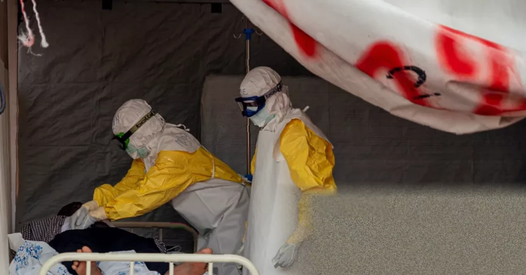 DRC Ebola outbreak may have started in January, WHO chief suggests A health worker in protective gear at an Ebola treatment centre in Ituri province