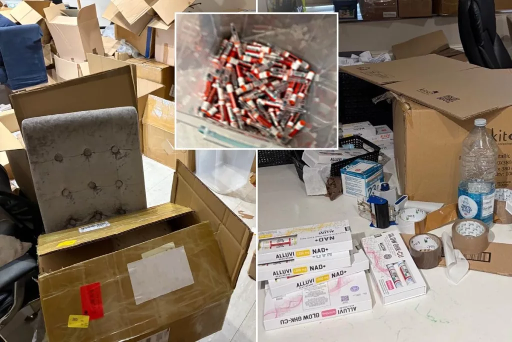 MHRA seizes 12,000 unlicensed weight-loss medicines in biggest operation to date Raided country estate in Northamptonshire used as illicit drug facility