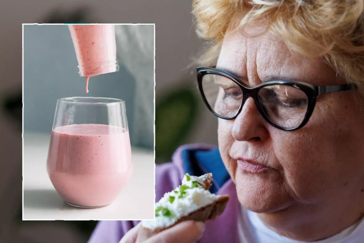 Supermarket shelves displaying fortified yoghurts and spreads with plant sterols